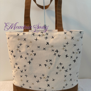 Wool + Wax Tote Bag (Brown)